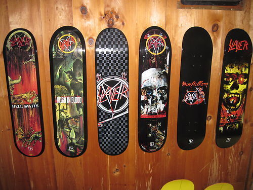 Modelos do Slayer lançados pela Plan B Skateboards (Divulgação)