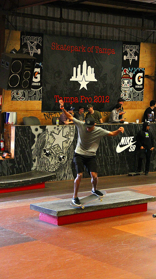 Tampa Pro 2012 para Nike SB.