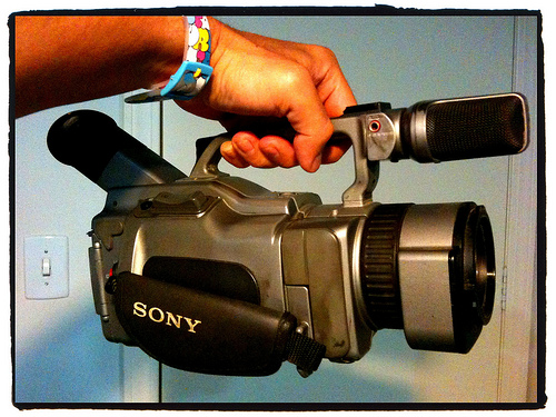 VX 1000 usada para filmar Paul Rodriguez e Torey Pudwill