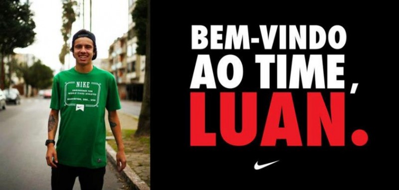 Luan de Oliveira na Nike