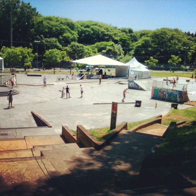 Pista do IAPI, em Porto Alegre, uma das melhores pistas do Brasil (foto: Sidney Arakaki)