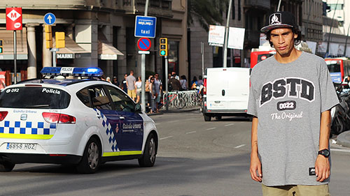 Djorge Oliveira em Barcelona (foto: Gui Galve)