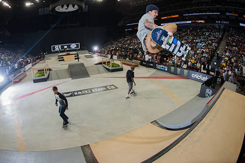 Luan de Oliveira terminou o Super Crown World Championship da Street League em sétimo lugar (Divulgação)