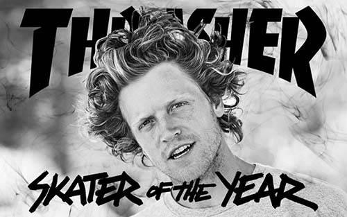 Wes Kremer, o Skatista do Ano 2014 pela Thrasher (Divulgação)