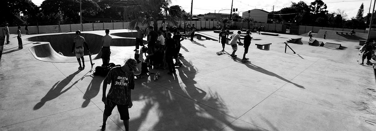 Sarandí constrói maior pista de skate do Paraná (foto: Sidney Arakaki) 