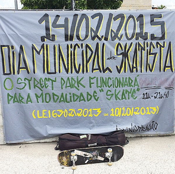 14 de fevereiro é o Dia Municipal do Skatista em São Bernardo (foto: Sidney Arakaki)