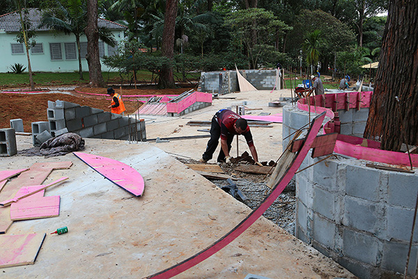 Pista está sendo finalizada no Parque Pignatari (Divulgação)