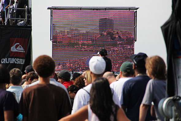 Evento de skate da Quiksilver em Nova York (foto: Sidney Arakaki)