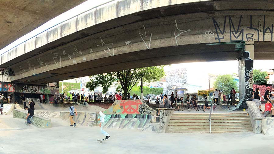 André Hiena/Ed Cunha Skatepark (foto: Sidney Arakaki)