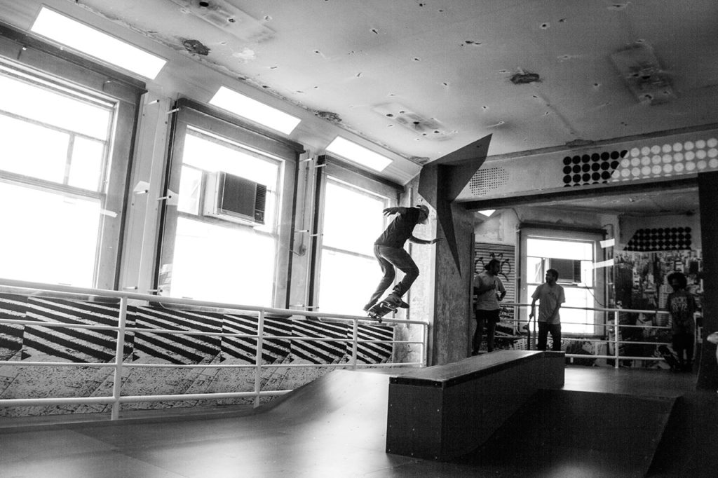 Pista de Skate do Farol Santander. (Sidney Arakaki)