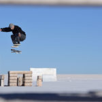 Skate no maior Deserto de Sal do mundo