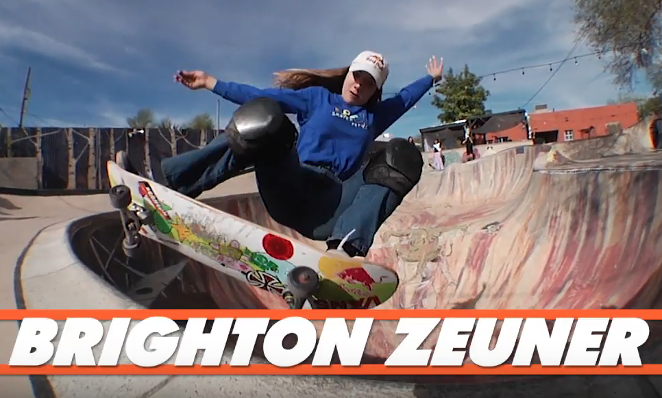 Brighton Zeuner na Bronson Speed Co