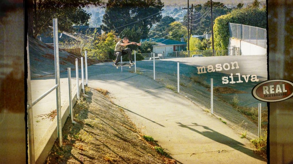 Mason Silva na Real Skateboards