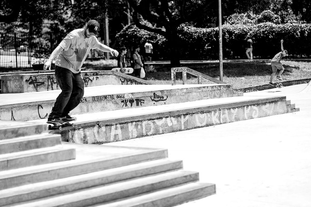Pista de skate do Parque Dom Pedro