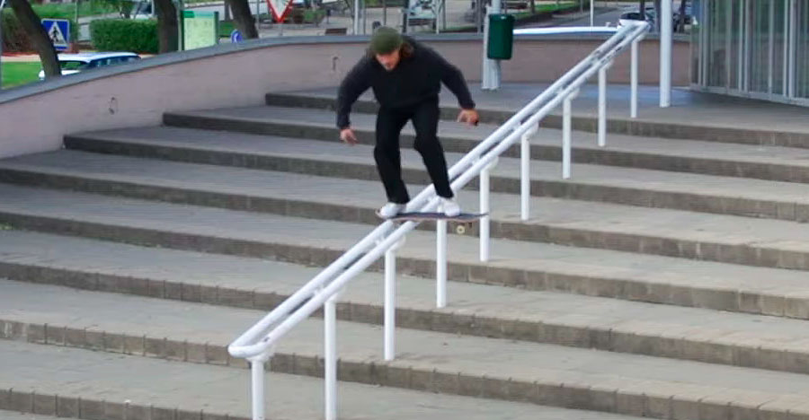 Jaakko Ojanen fecha "Domino", da DC Shoes