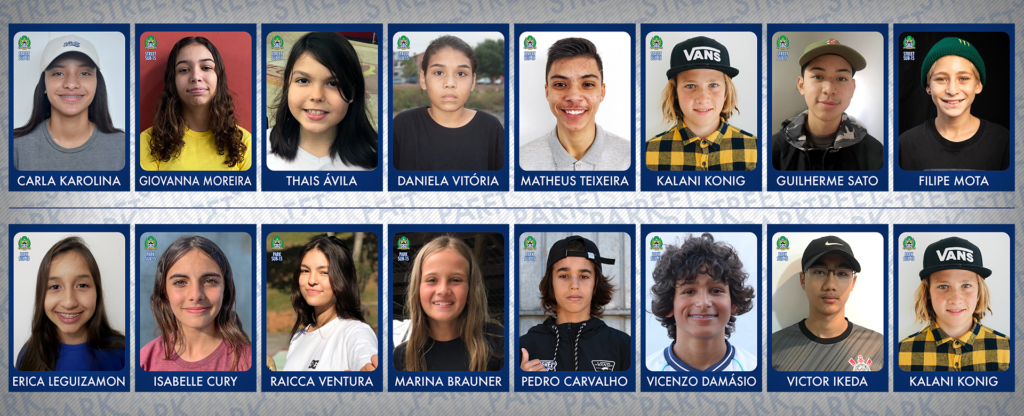 CBSk anuncia convocados da primeira Seleção Brasileira de Skate Sub-15 da história