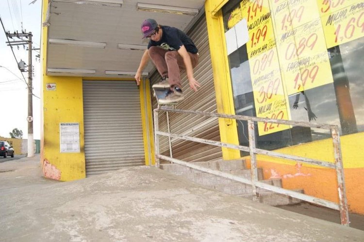 Luis Moschioni Ollie Corrimão