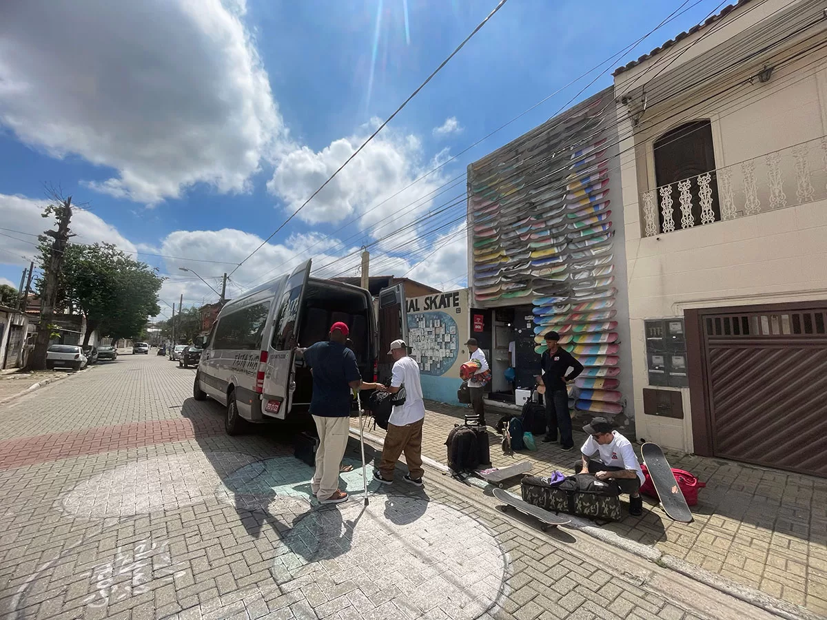 socializando social skate